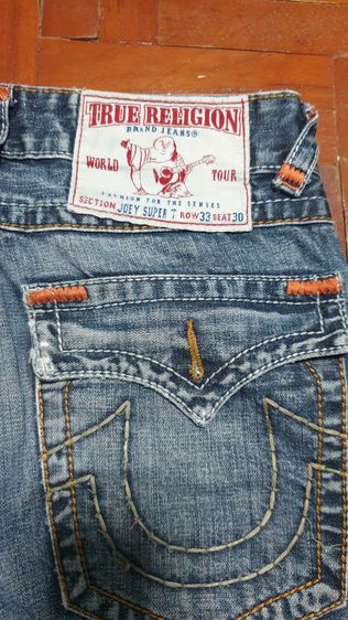 กางเกงยีนส์ขายาวแบรนด์แท้จาก อเมริกา True religion  รูปที่ 3