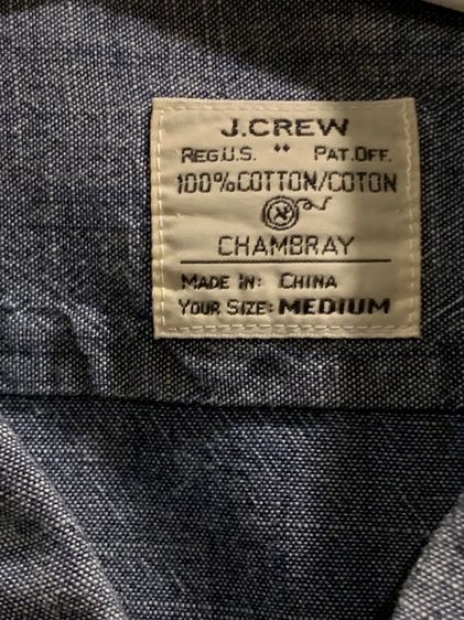 J Crew chambray shirt  รูปที่ 2