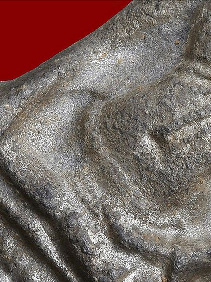 ให้เช่า พระกรุเนื้อชินเงิน พิมพ์ใหญ่ พระร่วงหูยาน กรุวัดพระศรีรัตนมหาธาตุ จ.ลพบุรี หลังลายผ้า รูปที่ 16