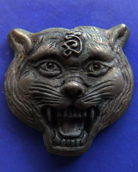 หน้ากากเสือหล่อโบราณ หลวงปู่คำบุ วัดกุดชมภู ตอกโค้ด+เลข พร้อมกล่องเดิม รูปที่ 14