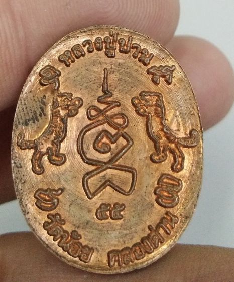 75191-เหรียญหลวงพ่อปาน วัดบางนมโค พิมพ์หน้าใหญ่ ออกวัดน้อยคลองด่าน หลังยันต์เสือคู่ เนื้อทองแดง ปี2555 รูปที่ 12