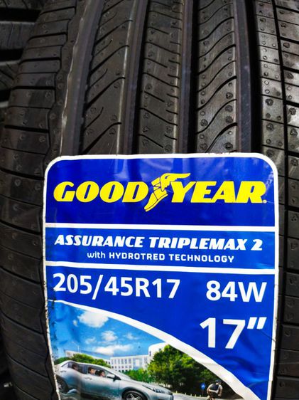 Goodyear 205-45-17ปี22ยางใหม่ กูดเยียร triplemax2