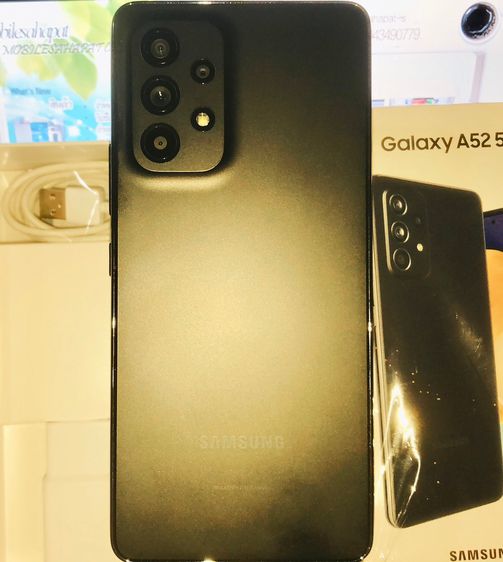 Samsung Galaxy A52 5G blackสภาพใหม่ รองรับ5G จอใหญ่ แบตอึด รูปที่ 2