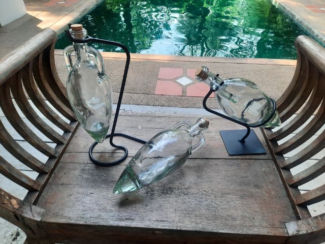 ขวดแก้วแต่งบ้าน รูปที่ 8