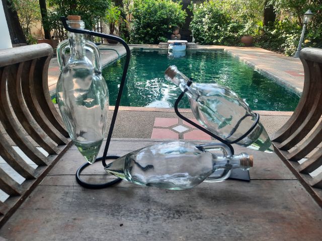 ขวดแก้วแต่งบ้าน รูปที่ 7