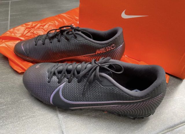 รองเท้าหนัง Nike รุ่น Vapor 13 Academy TF สีดำ กราไฟท์ ของแท้Shopไทย รองเท้าฟุตบอล Size UK10.5 US11.5 EUR45.5 30cm รูปที่ 13