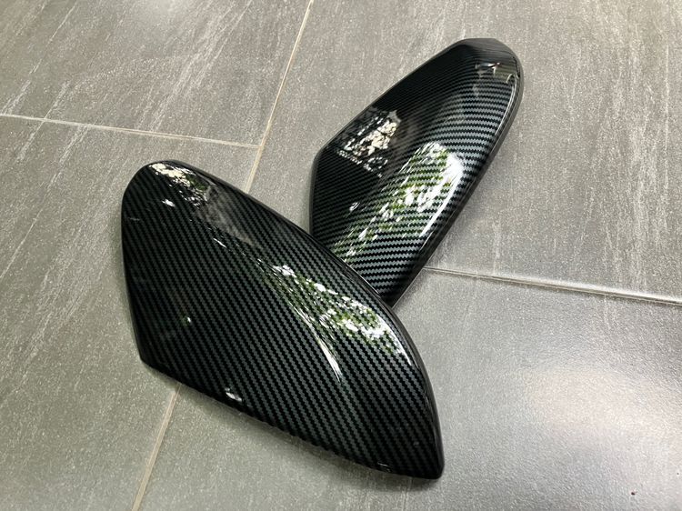 ชุดแต่ง ครอบกระจกข้าง Honda Civic FC FK ลาย Carbon Kevla รูปที่ 5