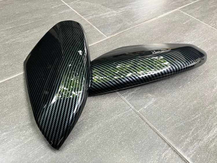 ชุดแต่ง ครอบกระจกข้าง Honda Civic FC FK ลาย Carbon Kevla รูปที่ 3