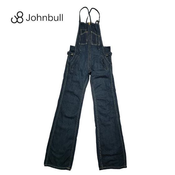 กางเกงเอี๊ยมยีนส์  Johnbull (s) เอว 30"ตึง31"