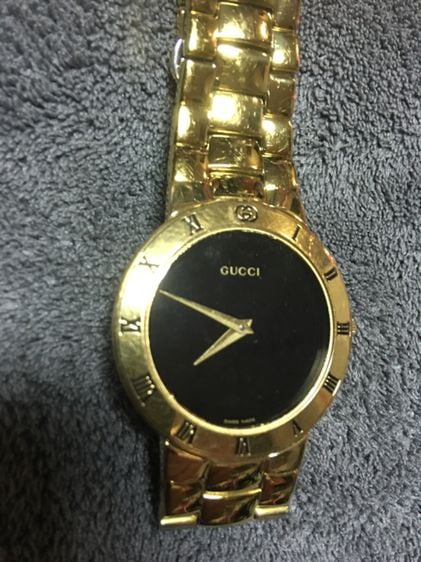 Gucci ดำ นาฬิกาชาย GUCCl สภาพดีของแท้