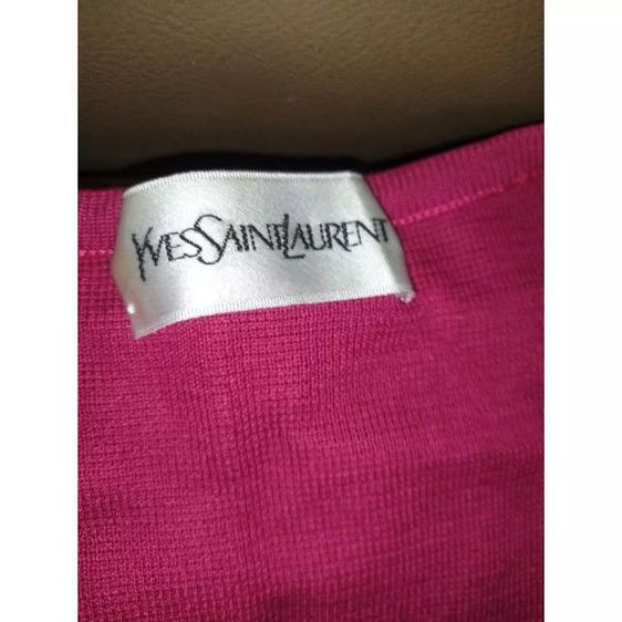 เสื้อ YSL กระดุมโลโก้ สวยแท้ รูปที่ 4