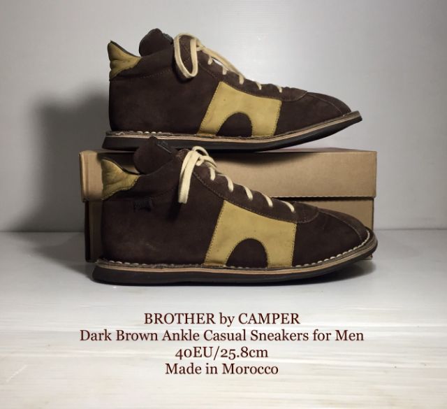BROTHER by CAMPER 40EU(25.8cm) Original งาน Morocco ของแท้ มือ 2 สภาพเยี่ยม, รองเท้า CAMPER หนังแท้ไร้ริ้วรอย พื้นเต็ม สวยมาก ไม่มีตำหนิใดๆ รูปที่ 15
