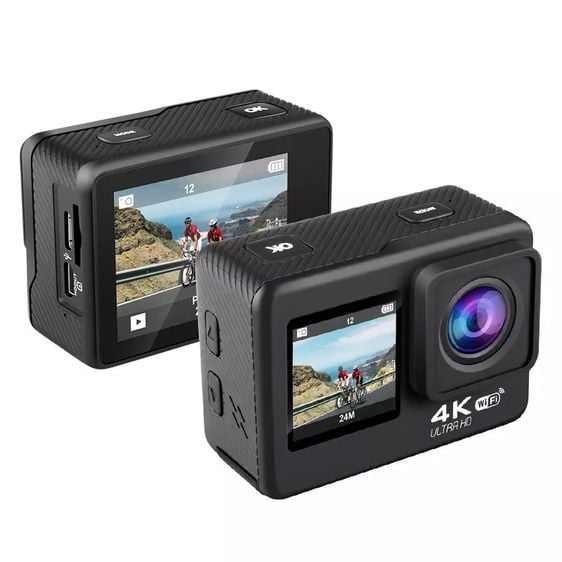 กล้องกันน้ำ กล้อง 4K จอสัมผัส AUSEK AT-S60TR Action Camera เซ็นเซอร์ SONY รูปที่ 3