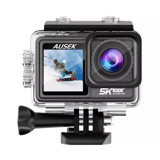 กล้องกันน้ำ กล้อง 5K จอสัมผัส AUSEK AT-S81TR Action Camera เซ็นเซอร์ SONY รูปที่ 3