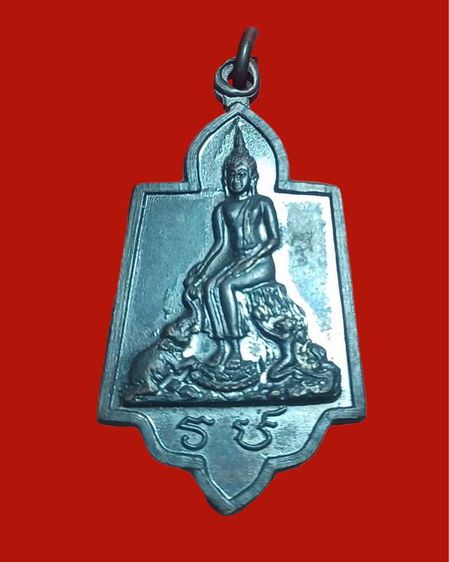 เหรียญหลวงพ่อโต วัดป่าเลไลยก์ จ.สุพรรณบุรี ปี2515  รูปที่ 3