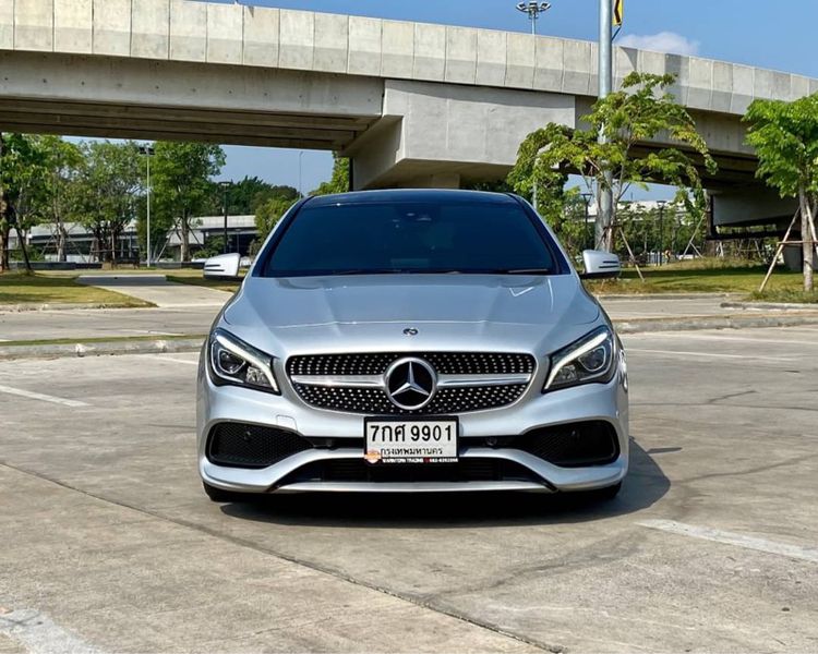 Mercedes-Benz CLA-Class 2018 CLA250 AMG Sedan เบนซิน ไม่ติดแก๊ส เกียร์อัตโนมัติ เทา รูปที่ 2