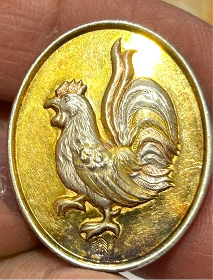 	 เหรียญไก่ รุ่นแรก หลวงปู่สรวง วัดถ้ำพรหมสวัสดิ์ จ.ลพบุรี รูปที่ 9