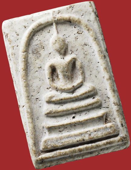 เนื้อขาว,เกศทะลุชุ้ม ให้เช่าบูชา พระเครื่องชุดเบญจภาคี (RR077)พระสมเด็จวัดระฆัง พิมพ์ใหญ่ เนื้อเก่า พิมพ์ชัด รูปที่ 14