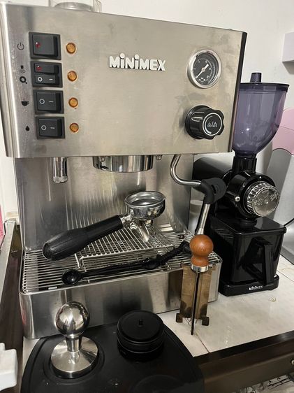 อุปกรณ์บาร์น้ำ เครื่องชงกาแฟ MINIMEX รุ่น Richman พร้อมของแถม