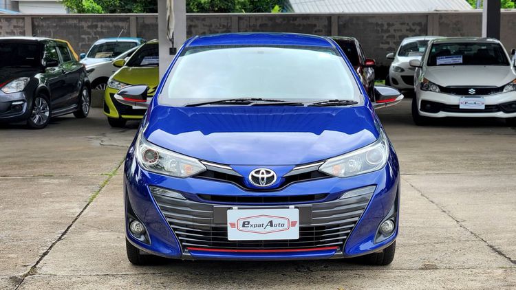 Toyota Yaris ATIV 2017 1.2 S Sedan เบนซิน ไม่ติดแก๊ส เกียร์อัตโนมัติ น้ำเงิน รูปที่ 2
