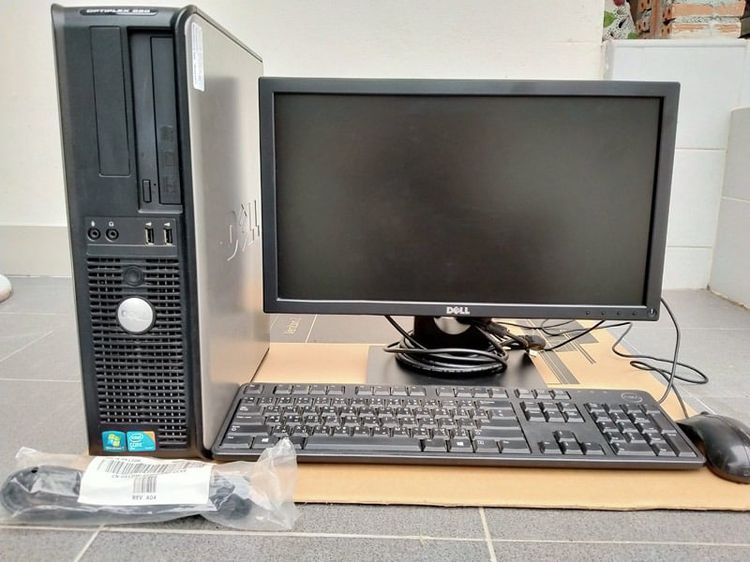 คอมพิวเตอร์ PC ครบชุด Dell Optiplex 380 สภาพดี พร้อมใช้งาน