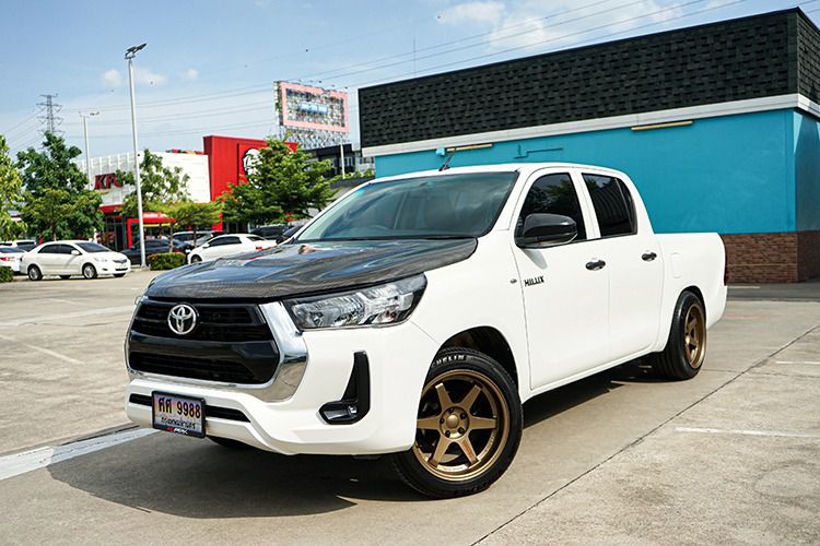 Toyota Hilux Revo 2020 2.4 Z Edition Mid Pickup ดีเซล ไม่ติดแก๊ส เกียร์ธรรมดา ขาว