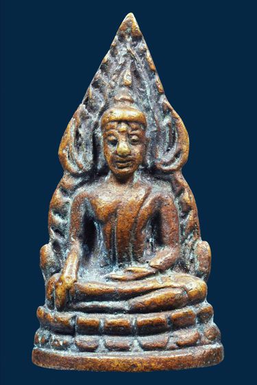 ให้เช่า พระบ้านหายาก (เนื้อสวย) พระพุทธชินราชอินโดจีน วัดสุทัศน์  ปี 2485 พิมพ์หน้านาง มีโค๊ต นิยม รูปที่ 7