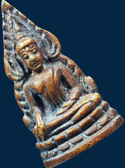 ให้เช่า พระบ้านหายาก (เนื้อสวย) พระพุทธชินราชอินโดจีน วัดสุทัศน์  ปี 2485 พิมพ์หน้านาง มีโค๊ต นิยม รูปที่ 6