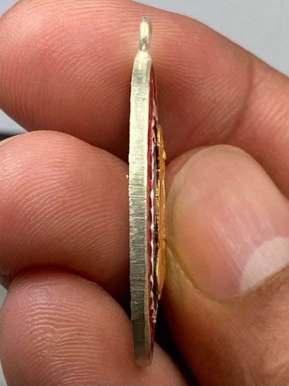 เหรียญหลวงพ่อแก้ว ลงยา หน้ากากทอง รูปที่ 3