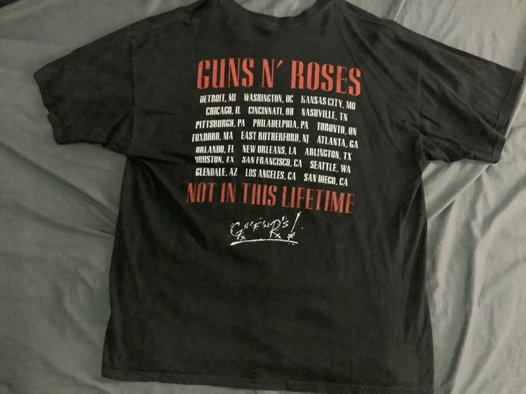 เสื้อวง GUNS N’ ROSE รูปที่ 5