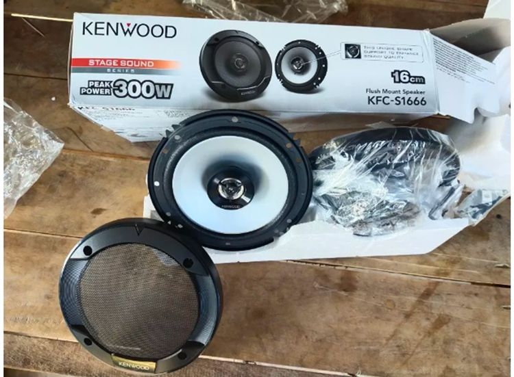 KENWOOD KFC-S1666 ลำโพงรถยนต์แกนร่วม 2 ทาง 6.5นิ้ว 300W ราคาต่อคู่-ป.6เดือน รูปที่ 5