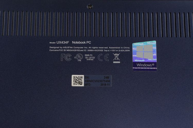 Laptop Asus Zenbook 14 UX434F Intel Core i7 10510U SSD m.2 - ID23080023 รูปที่ 8