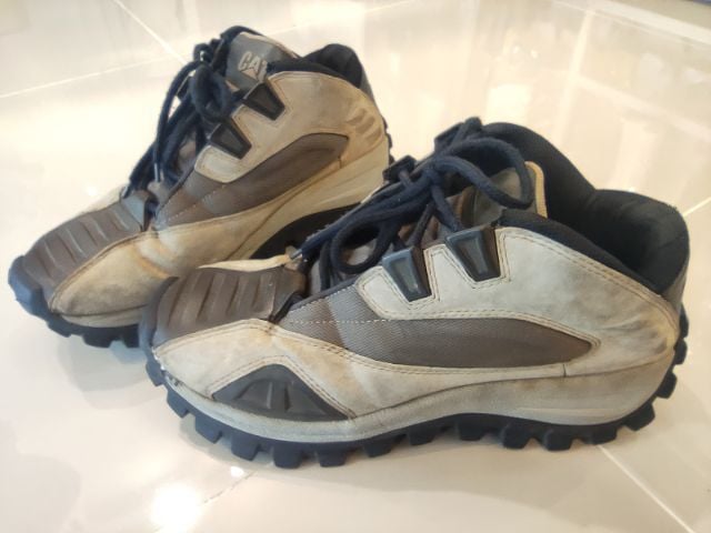 อื่นๆ รองเท้าบู๊ท หนังแท้ UK 9.5 | EU 44 | US 10 น้ำตาล Rare Cat Trail shoes 10us