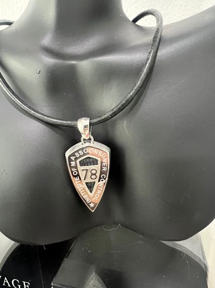 สร้อยพร้อมจี้Diesel ป้ายห้อยยังอยู่  รูปที่ 2