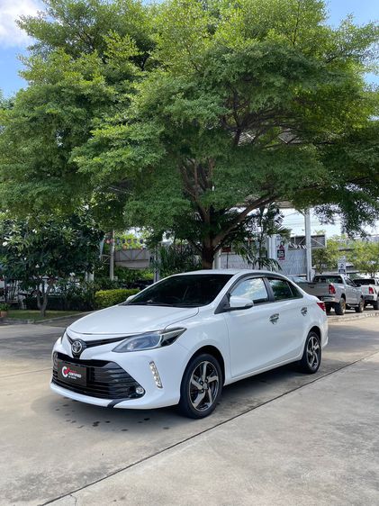 Toyota Vios 2019 1.5 High Sedan เบนซิน ไม่ติดแก๊ส เกียร์อัตโนมัติ ขาว