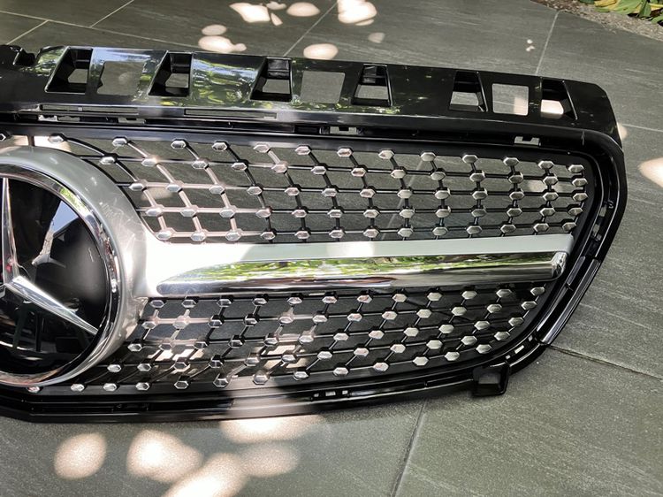 กระจังหน้า Benz W176 Daimond AMG รุ่นดาวกระจก ใส่ A-Class A180, A250, A43, A45 รูปที่ 4