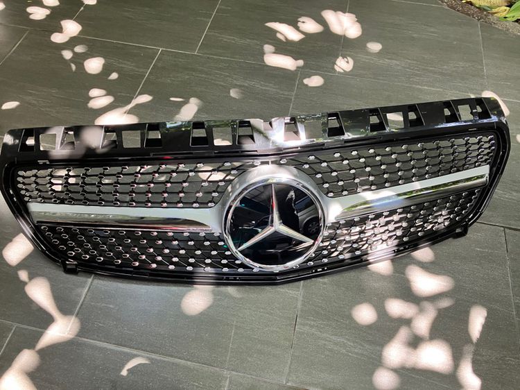 กระจังหน้า Benz W176 Daimond AMG รุ่นดาวกระจก ใส่ A-Class A180, A250, A43, A45 รูปที่ 5