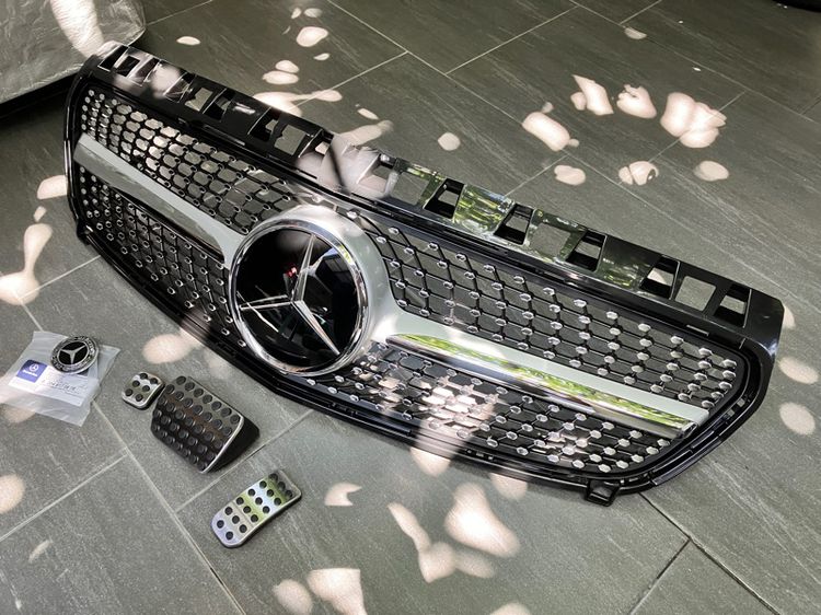 กระจังหน้า Benz W176 Daimond AMG รุ่นดาวกระจก ใส่ A-Class A180, A250, A43, A45 รูปที่ 11