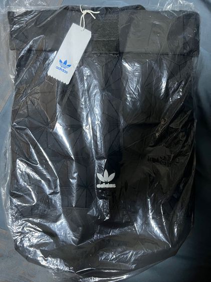 กระเป๋าเป้ Adidas 3D BACKPACK Roll Top backpack สีดำ ใหม่ รูปที่ 5