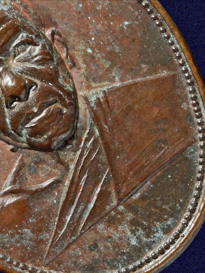 "หายาก" ให้เช่า พระบ้านเหรียญหลวงพ่อสด วัดปากน้ำ ภาษีเจริญ รุ่นถวายภัตตาหาร เนื้อทองแดงเก่า รูปที่ 7