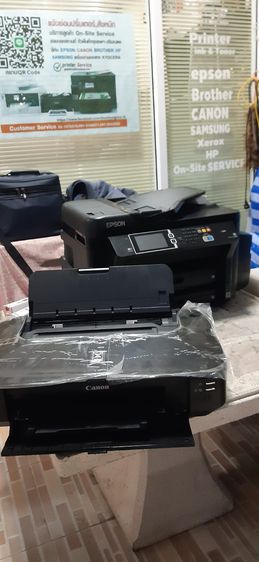 จำหน่ายปริ้นเตอร์พร้อมใช้ มือสองเกรดA ยี่ห้อ Epson Canon Brother ทุกรุ่น ราคาคุ้มค่ารับประกันคุณภาพคมชัดทุกการใช้งาน รูปที่ 6