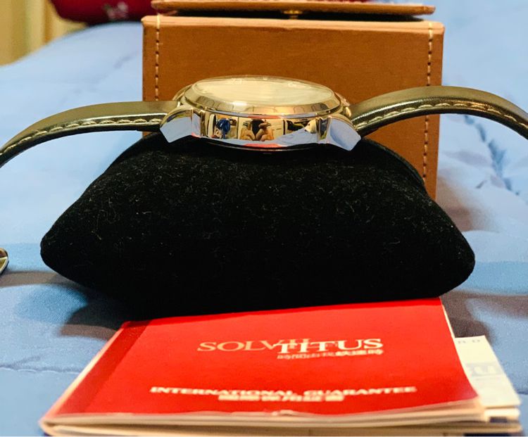 นาฬิกาข้อมือ ยี่ห้อ Sovil Titus หน้าปัดดำ ระบบAutomatic  รูปที่ 4