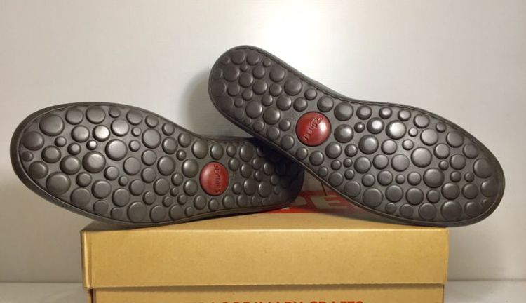 CAMPER Sneakers 46EU(30.0cm) Original งาน Morocco ของแท้ มือ 2 สภาพเยี่ยม, รองเท้า CAMPER หนังแท้ พื้นเต็ม ไม่มีรอยขีดข่วนที่เป็นแผล สวยมาก รูปที่ 9