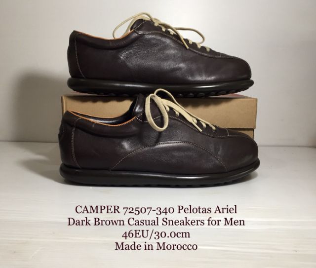 CAMPER Sneakers 46EU(30.0cm) Original งาน Morocco ของแท้ มือ 2 สภาพเยี่ยม, รองเท้า CAMPER หนังแท้ พื้นเต็ม ไม่มีรอยขีดข่วนที่เป็นแผล สวยมาก รูปที่ 14