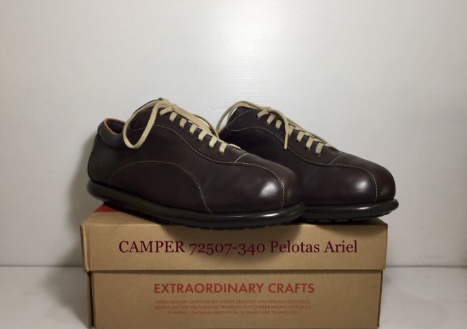 CAMPER Sneakers 46EU(30.0cm) Original งาน Morocco ของแท้ มือ 2 สภาพเยี่ยม, รองเท้า CAMPER หนังแท้ พื้นเต็ม ไม่มีรอยขีดข่วนที่เป็นแผล สวยมาก รูปที่ 2