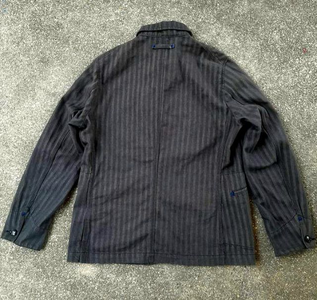 Digs NYC
Herring bone striped chore jacket
made in Japan🎌🎌🎌 รูปที่ 10