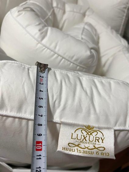 Luxury Pillow ทอปเปอร์รองที่นอน MICRO CRIMP MATTRESS TOPPER QUEEN 5 ฟุต รูปที่ 2