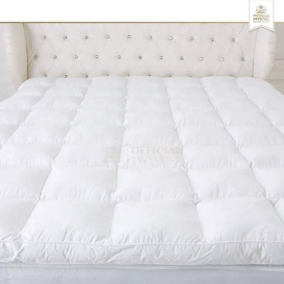 Luxury Pillow ทอปเปอร์รองที่นอน MICRO CRIMP MATTRESS TOPPER QUEEN 5 ฟุต รูปที่ 4
