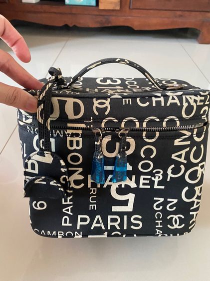 Chanel by sea line vanity canvas bag รูปที่ 3