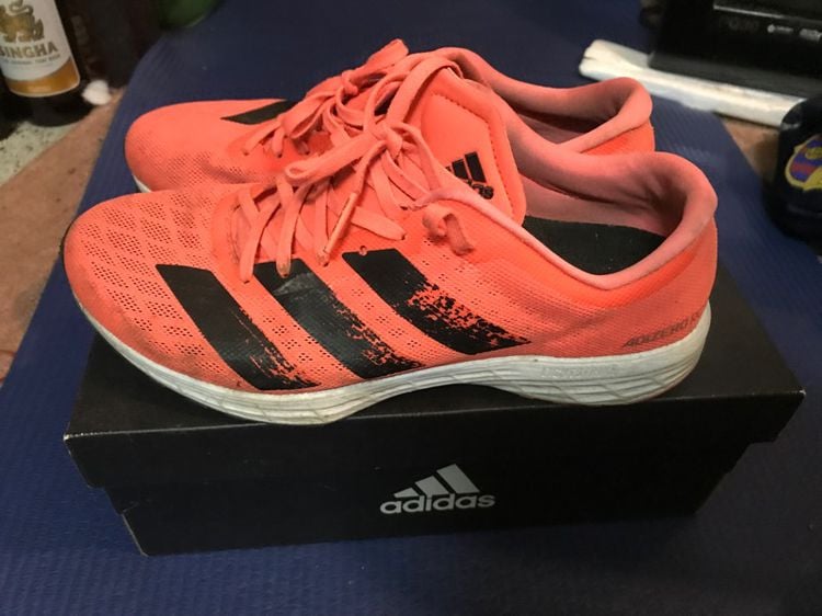 รองเท้าวิ่ง ส้ม Adidas RC 40.5 2.55 cm.